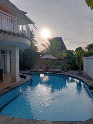 Piscine, Maison Blanche, Pariliana, Bali