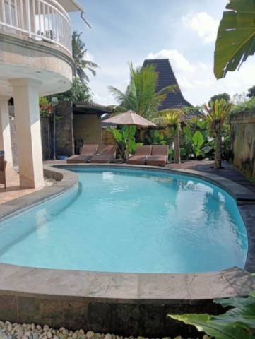 Piscine, Maison Blanche, Pariliana, Bali Piscine, Maison Blanche, Pariliana, Bali